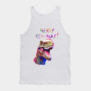 Merry Rex-mas! Tank Top